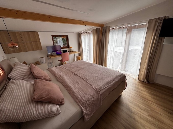 Ložnice v boho stylu