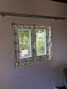 Plastové okno s bezpečnostním dvojsklem