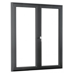 POŠKOZENÉ!!! Dvoukřídlé plastové balkónové dveře REHAU SmartLine +