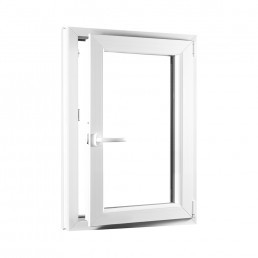 NOVÉ!!! Jednokřídlé plastové okno trojsklo REHAU Synego AD Elegance, otvíravo-sklopné pravé