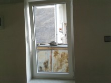 PVC okno v bílé barvě