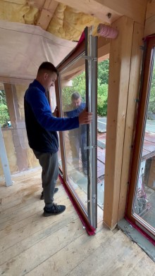 Montáž balkonových dveří